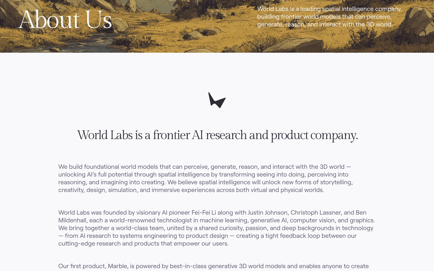 World Labs manifesto